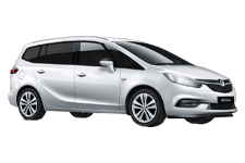 Car Hire Stretford - Vauxhall Zafira 7-Seater - Minibus hire Stretford
